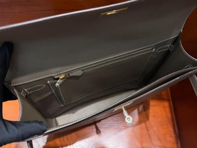 wholesale quality hermes kelly depeches 36 epsom etoupe ghw